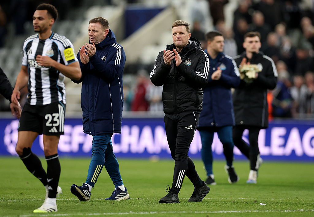 Newcastle boss Eddie Howe