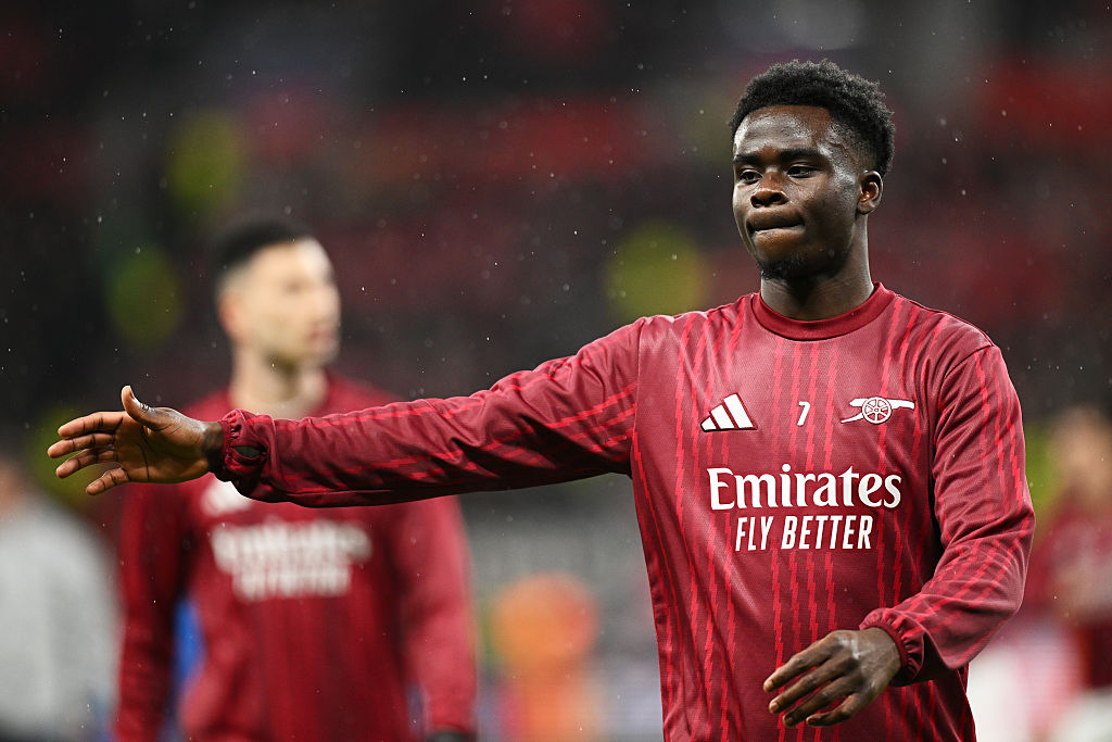 Arsenal's Bukayo Saka