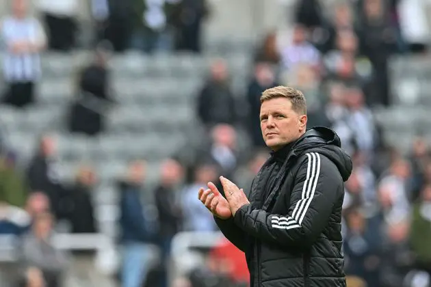 Newcastle boss Eddie Howe