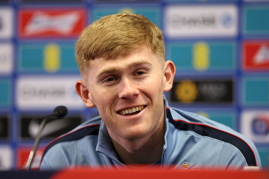England and Newcastle defender Lewis Hall