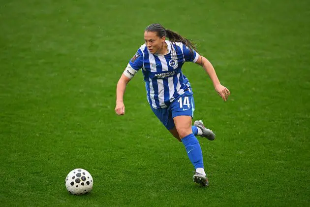 Brighton forward Fran Kirby