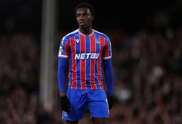 Crystal Palace striker Eddie Nketiah
