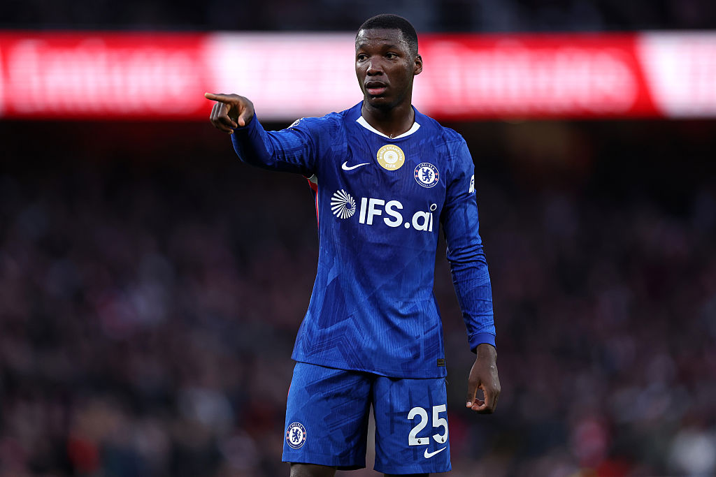 Chelsea midfielder Moises Caicedo