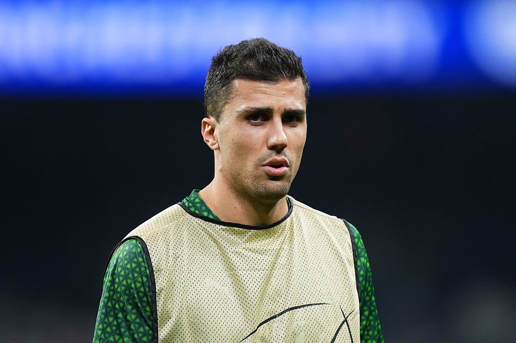 Man City midfielder Rodri