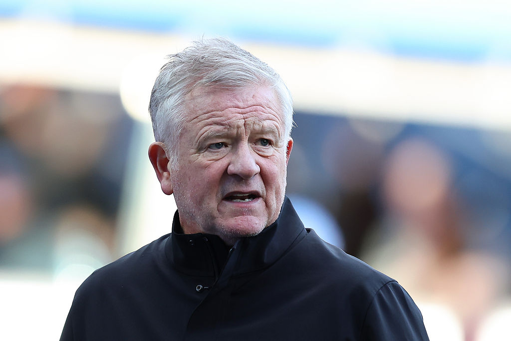 Sheffield United boss Chris Wilder