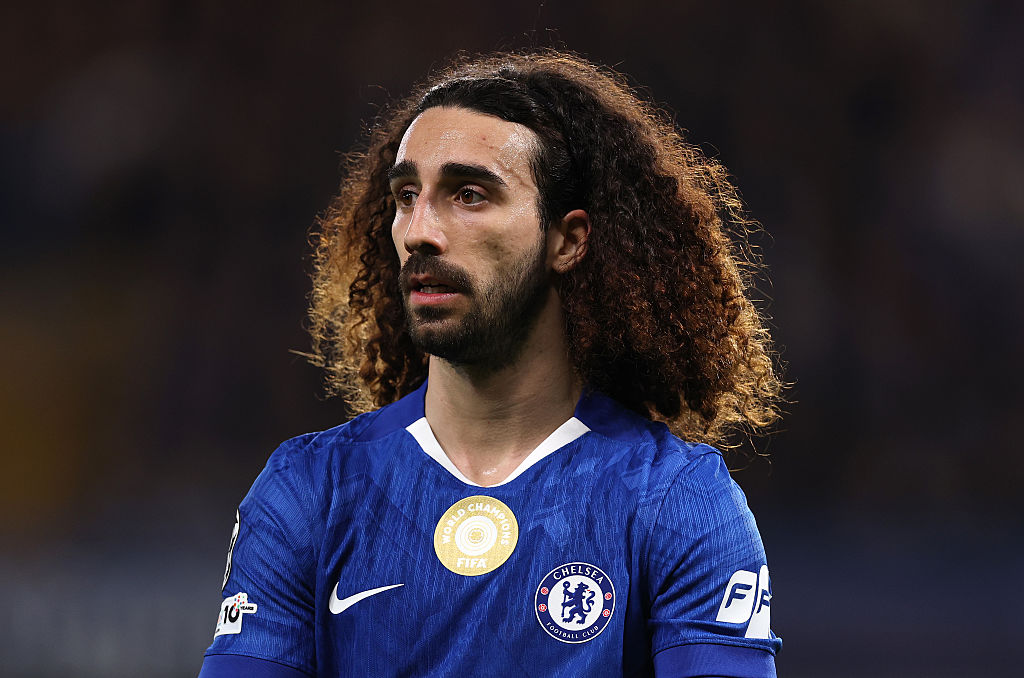 Chelsea defender Marc Cucurella