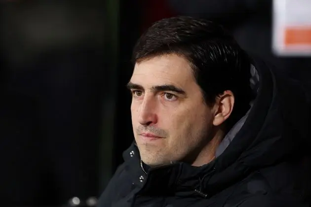 Bournemouth boss Andoni Iraola