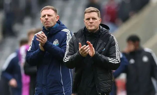 Eddie Howe after the defeat to Crystal Palace