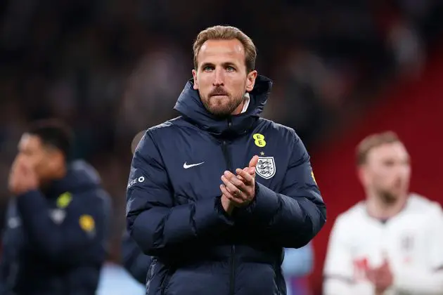 England striker Harry Kane