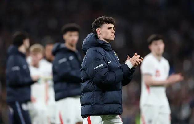 Phil Foden after England's loss to Japan