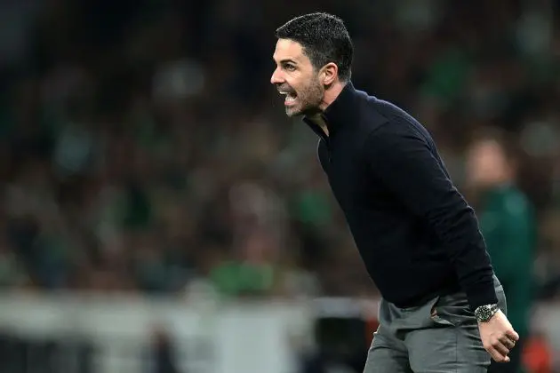 Arsenal manager Mikel Arteta