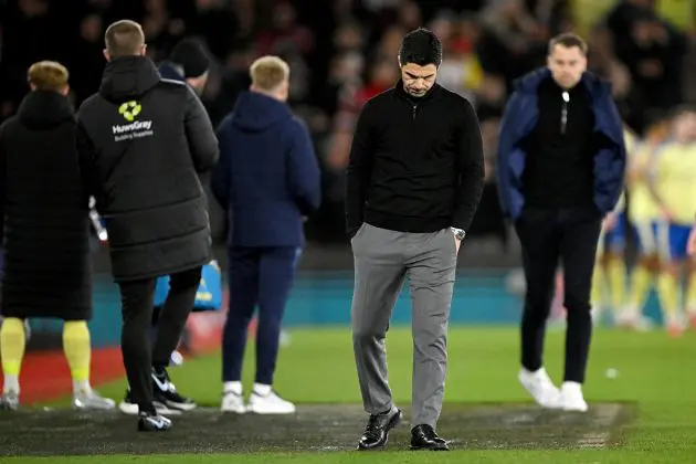 Arsenal boss Mikel Arteta