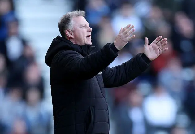 Stoke City boss Mark Robins