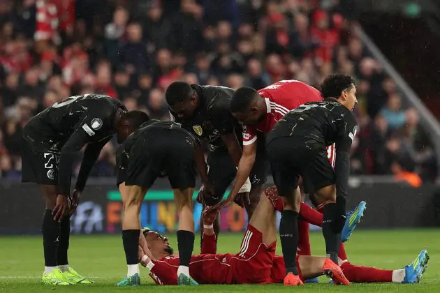 Hugo Ekitike has suffered a ruptured Achilles