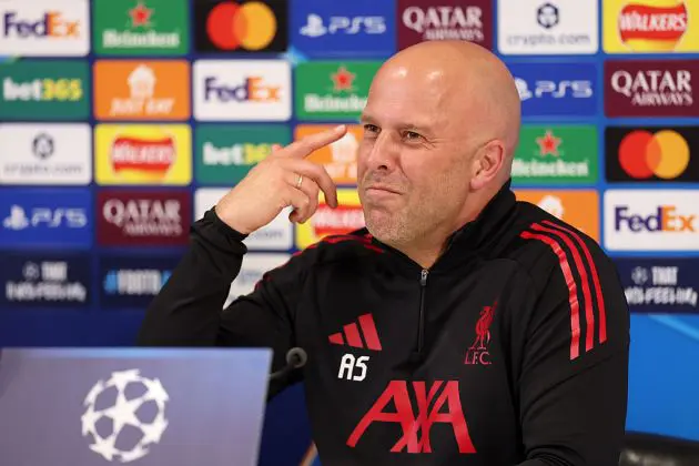 Liverpool boss Arne Slot