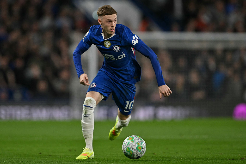 Chelsea forward Cole Palmer