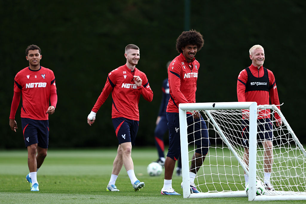 Crystal Palace in training