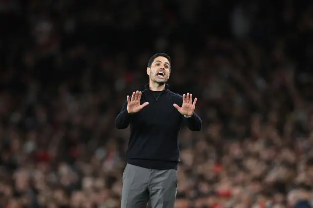 Arsenal boss Mikel Arteta