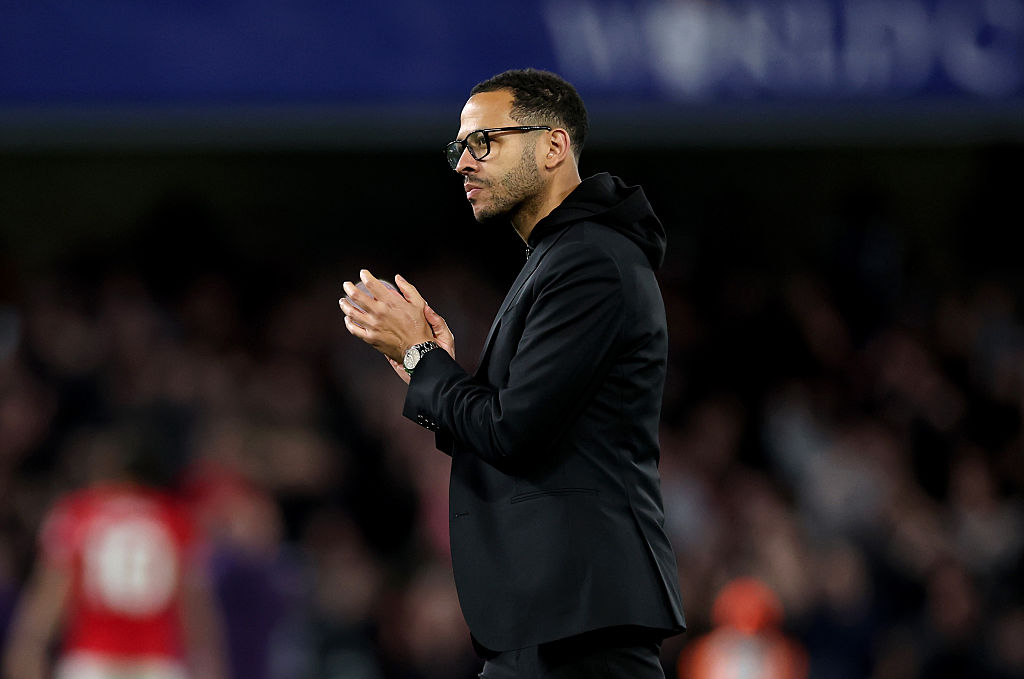 Chelsea head coach Liam Rosenior