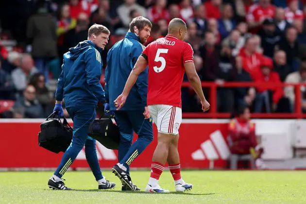 Nottingham Forest defender Murillo