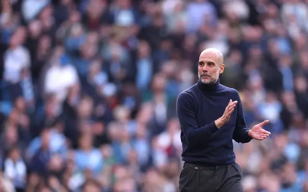 Manchester City boss Pep Guardiola