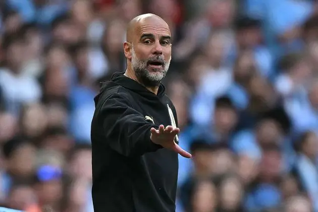 Man City boss Pep Guardiola