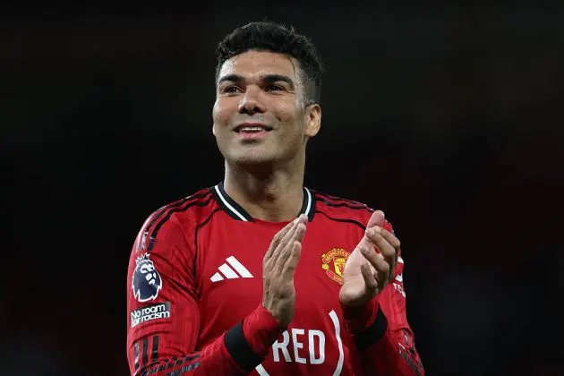 Man Utd midfielder Casemiro