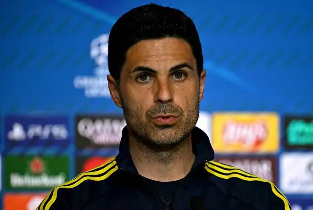 Arsenal boss Mikel Arteta