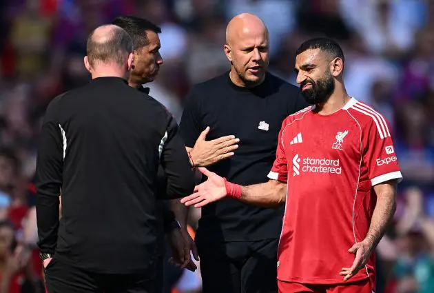 Arne Slot and Mo Salah