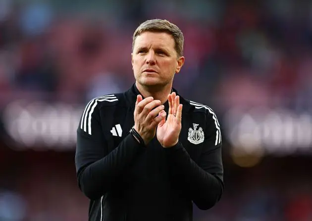 Newcastle boss Eddie Howe