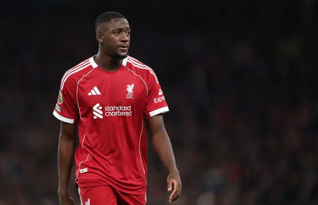 Liverpool defender Ibrahima Konate