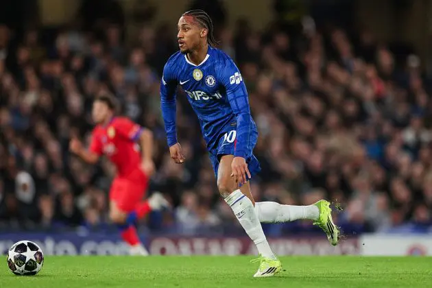 Chelsea forward Joao Pedro