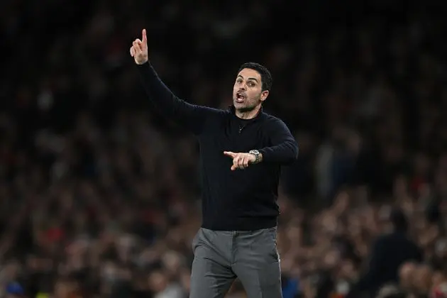 Arsenal boss Mikel Arteta