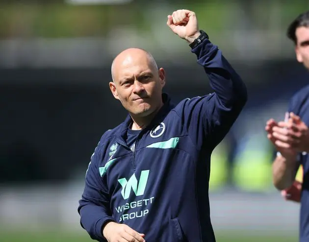 Millwall boss Alex Neil