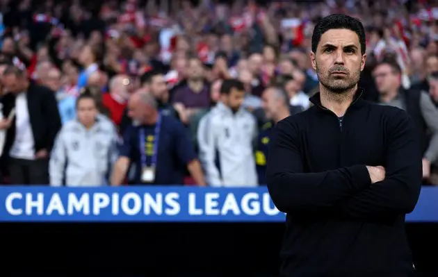 Arsenal boss Mikel Arteta