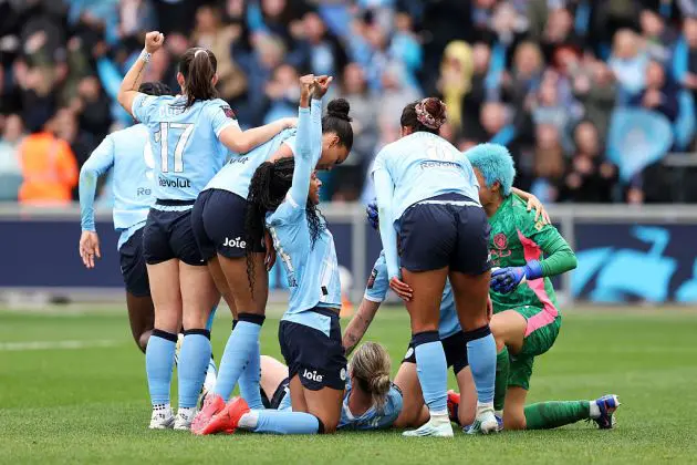 Man City celebrate