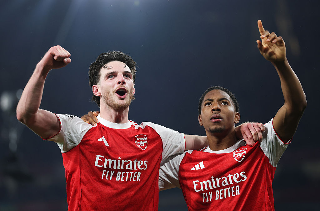 Declan Rice and Myles Lewis-Skelly