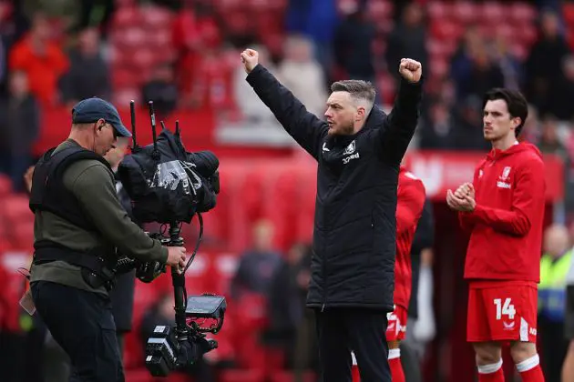 Middlesbrough boss Kim Hellberg