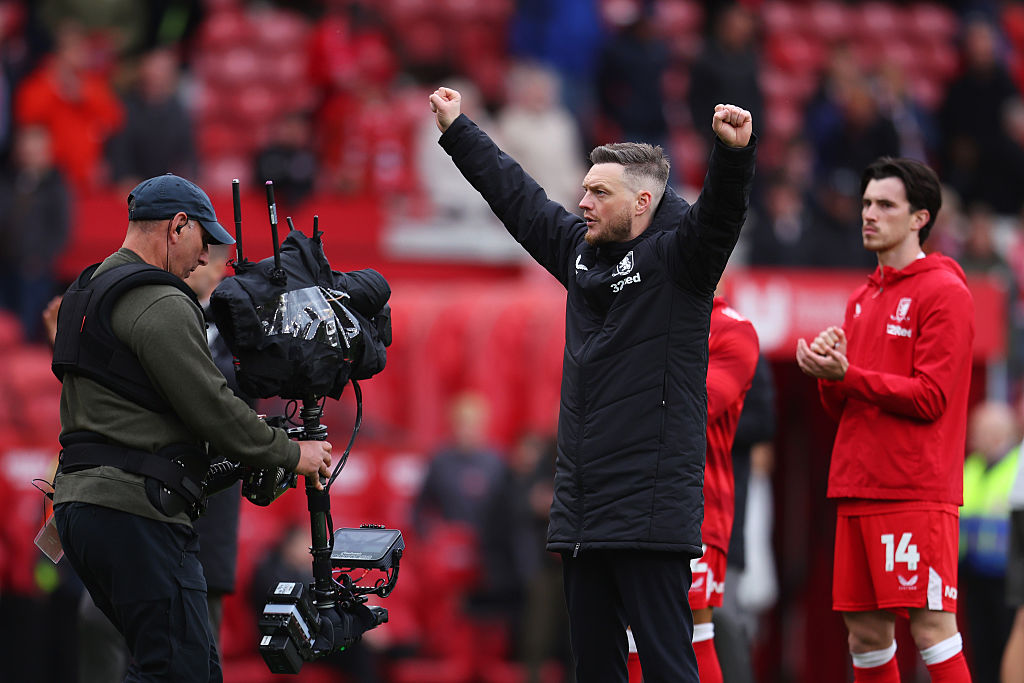 Middlesbrough boss Kim Hellberg