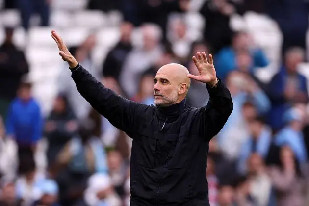 Man City boss Pep Guardiola