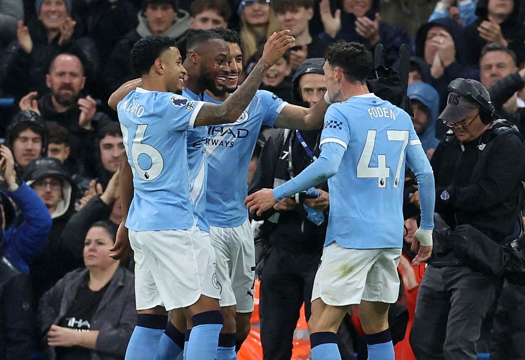 Semenyo celebrates his opener