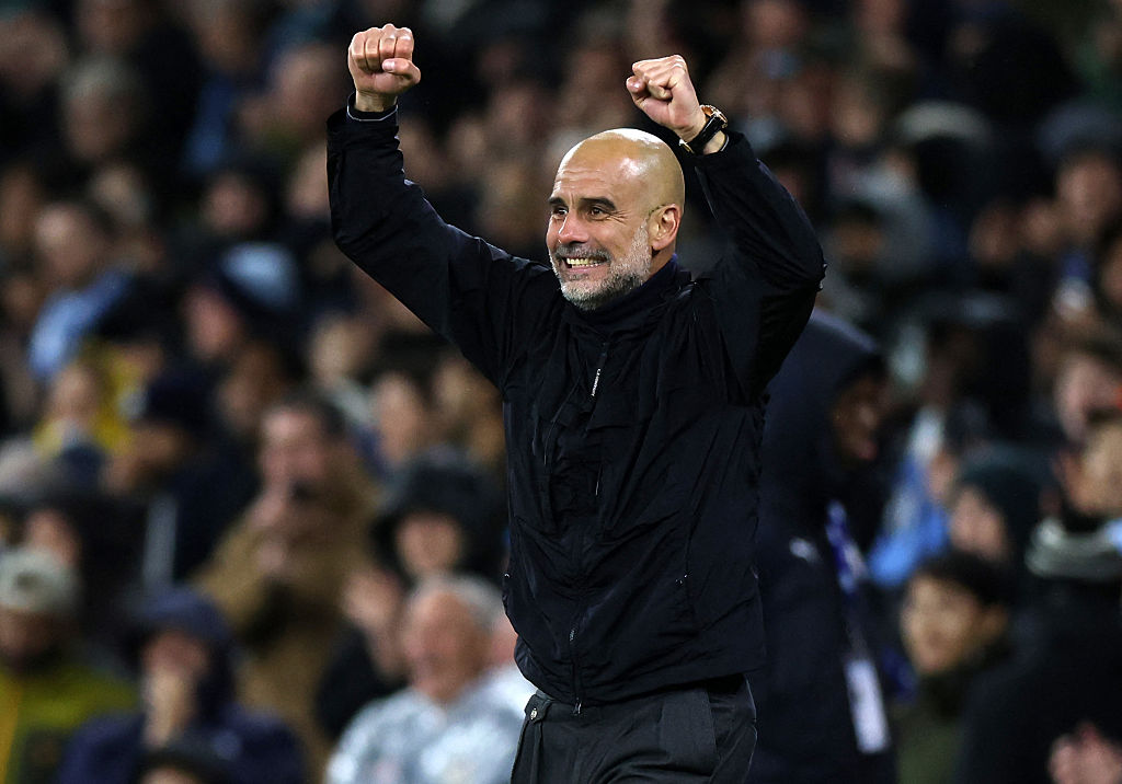 Manchester City boss Pep Guardiola