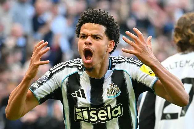 Will Osula celebrates
