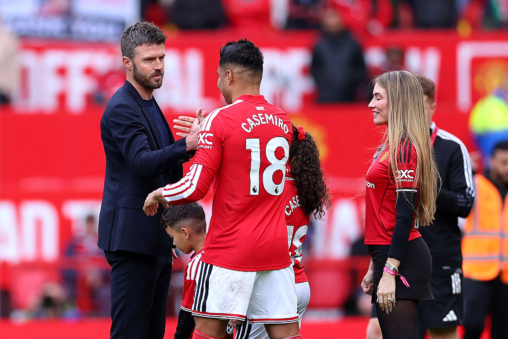 Michael Carrick and Casemiro