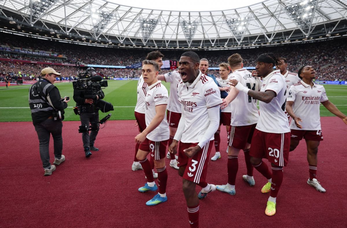 West Ham 0-1 Arsenal LIVE - Arsenal secure priceless victory to move closer  to Premier League title - Hayters