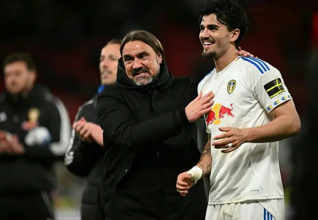Daniel Farke and Pascal Struijk