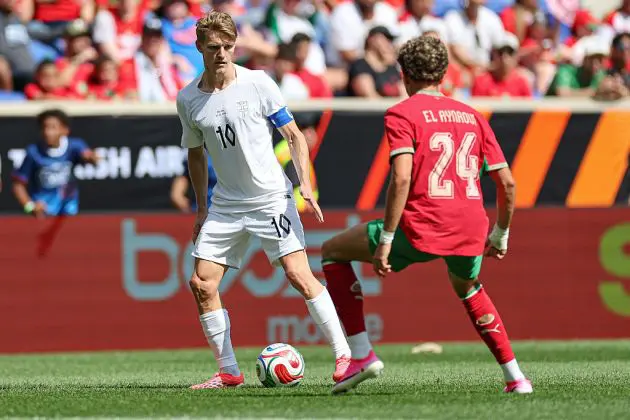 Norway's Martin Odegaard