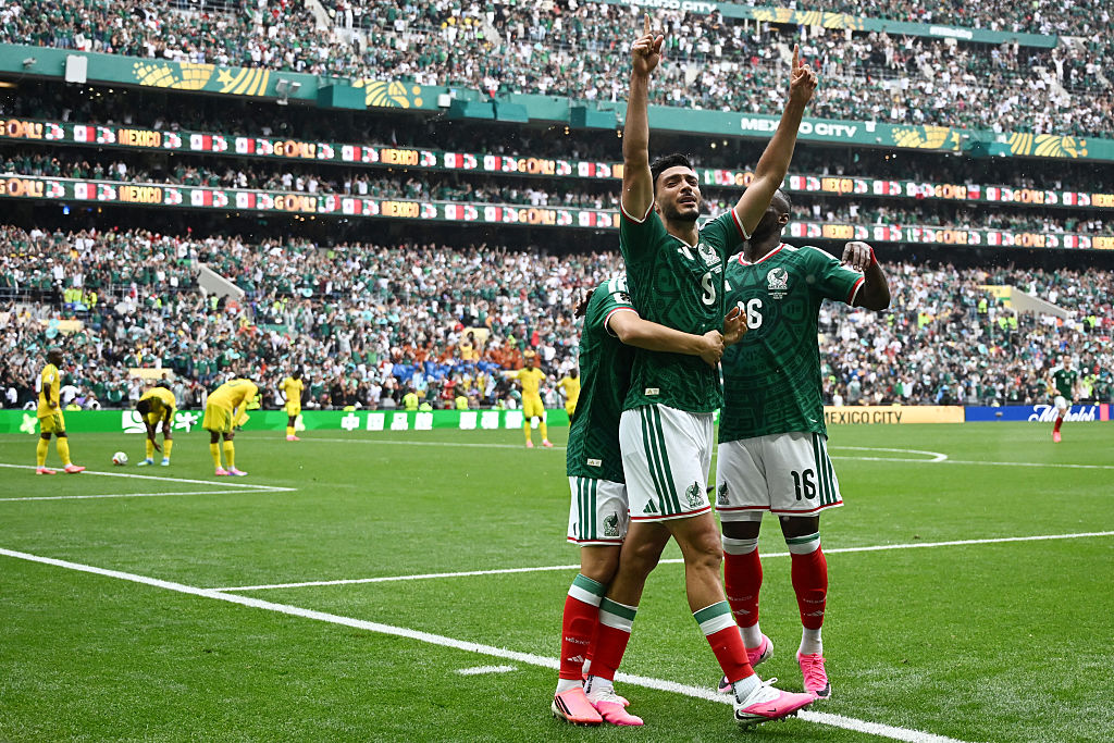 Raul Jimenez celebrates