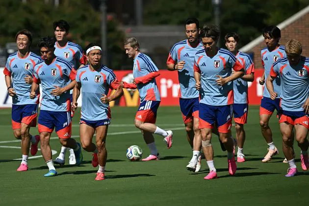 Japan in training