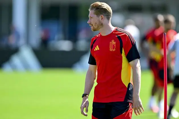 Belgium midfielder Kevin De Bruyne